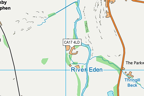 CA17 4LD map - OS VectorMap District (Ordnance Survey)