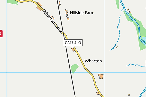 CA17 4LQ map - OS VectorMap District (Ordnance Survey)