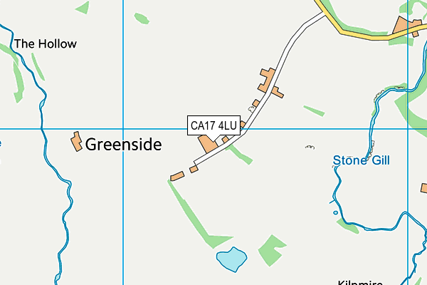 CA17 4LU map - OS VectorMap District (Ordnance Survey)