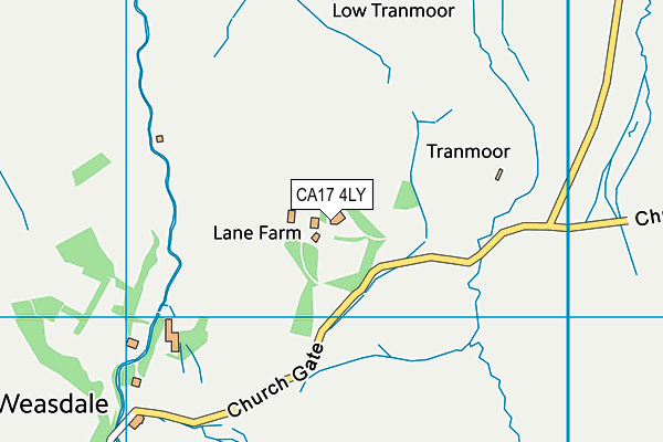 CA17 4LY map - OS VectorMap District (Ordnance Survey)