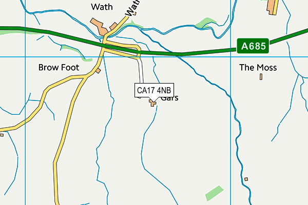 CA17 4NB map - OS VectorMap District (Ordnance Survey)