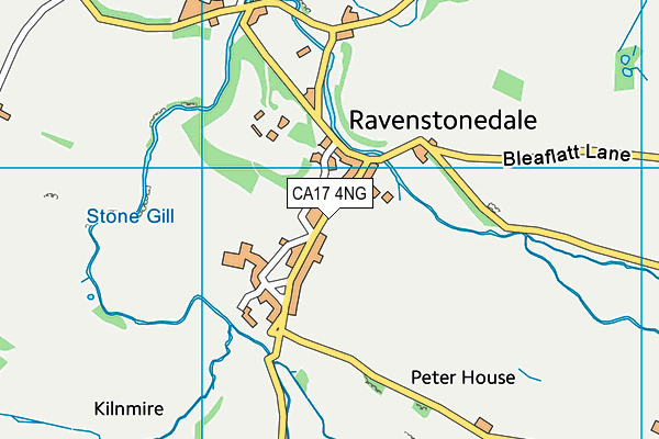 CA17 4NG map - OS VectorMap District (Ordnance Survey)