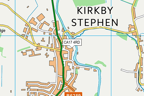 CA17 4RD map - OS VectorMap District (Ordnance Survey)