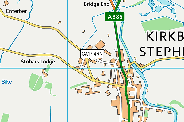 CA17 4RN map - OS VectorMap District (Ordnance Survey)