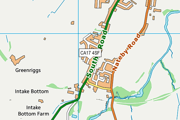 CA17 4SF map - OS VectorMap District (Ordnance Survey)