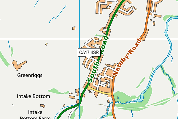 CA17 4SR map - OS VectorMap District (Ordnance Survey)