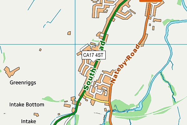 CA17 4ST map - OS VectorMap District (Ordnance Survey)