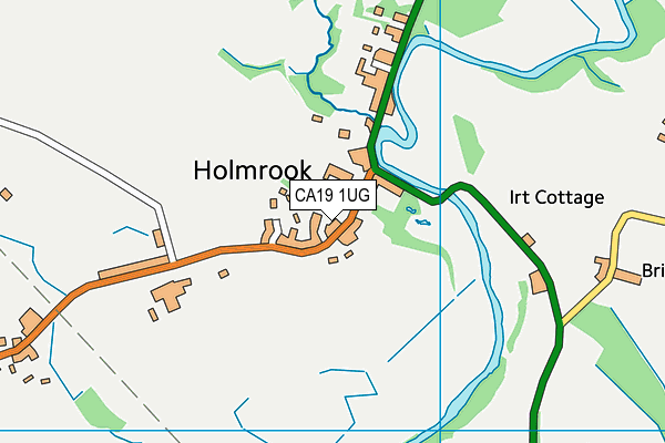 CA19 1UG map - OS VectorMap District (Ordnance Survey)