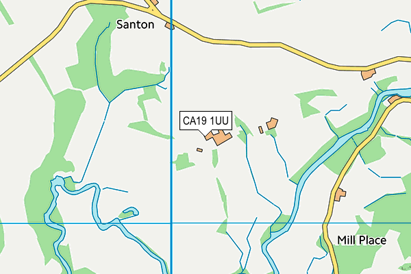 CA19 1UU map - OS VectorMap District (Ordnance Survey)