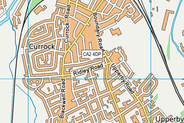 CA2 4DP map - OS VectorMap District (Ordnance Survey)