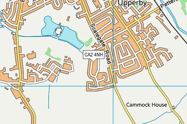CA2 4NH map - OS VectorMap District (Ordnance Survey)