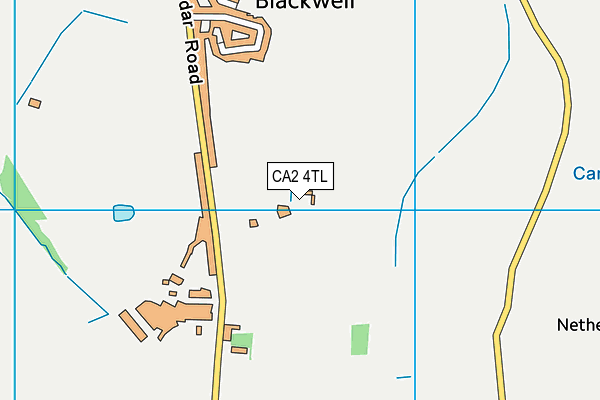 CA2 4TL map - OS VectorMap District (Ordnance Survey)