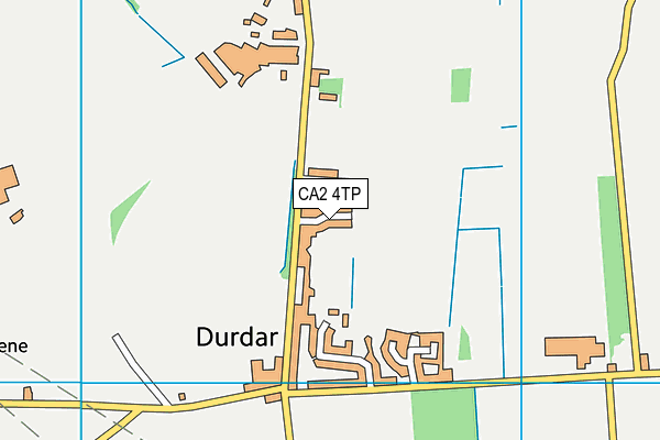 CA2 4TP map - OS VectorMap District (Ordnance Survey)