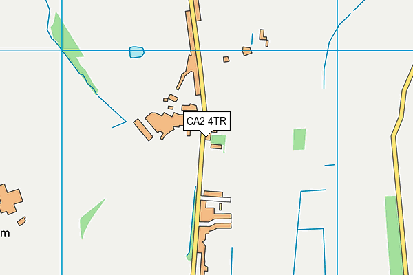 CA2 4TR map - OS VectorMap District (Ordnance Survey)