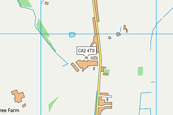 CA2 4TS map - OS VectorMap District (Ordnance Survey)