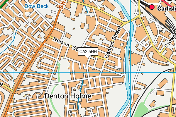CA2 5HH map - OS VectorMap District (Ordnance Survey)