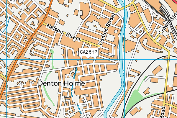 CA2 5HP map - OS VectorMap District (Ordnance Survey)