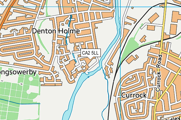 CA2 5LL map - OS VectorMap District (Ordnance Survey)