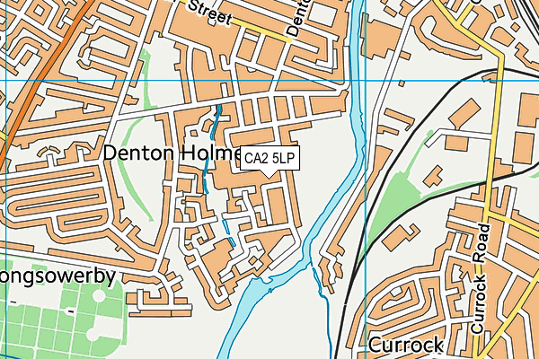 CA2 5LP map - OS VectorMap District (Ordnance Survey)