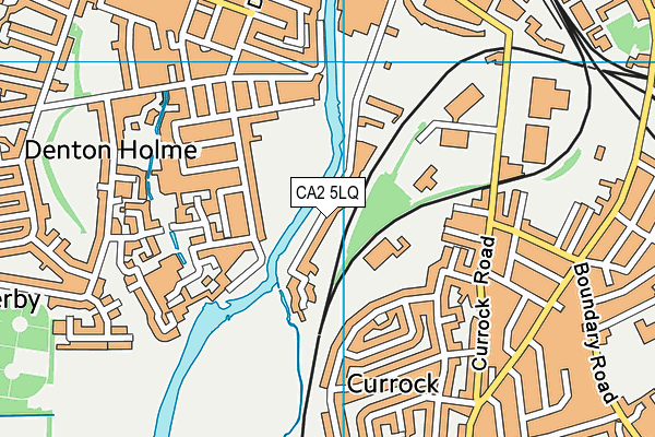 CA2 5LQ map - OS VectorMap District (Ordnance Survey)