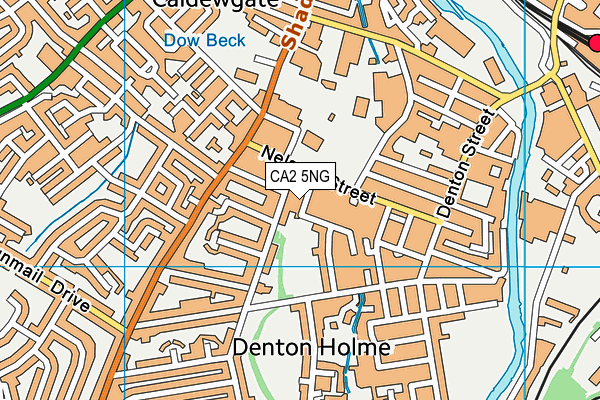 CA2 5NG map - OS VectorMap District (Ordnance Survey)