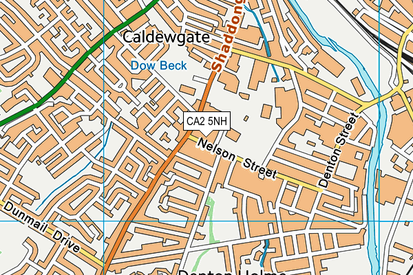 CA2 5NH map - OS VectorMap District (Ordnance Survey)