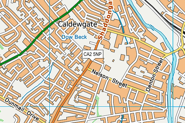 CA2 5NP map - OS VectorMap District (Ordnance Survey)