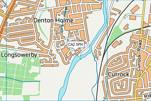 CA2 5PH map - OS VectorMap District (Ordnance Survey)