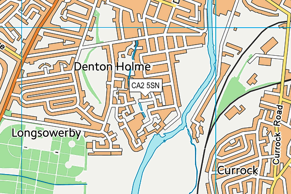 CA2 5SN map - OS VectorMap District (Ordnance Survey)