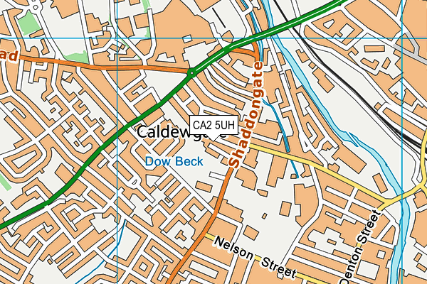 CA2 5UH map - OS VectorMap District (Ordnance Survey)