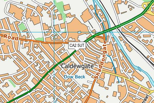 CA2 5UT map - OS VectorMap District (Ordnance Survey)