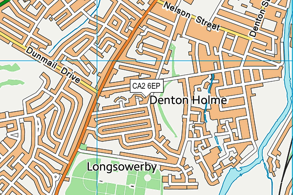 CA2 6EP map - OS VectorMap District (Ordnance Survey)