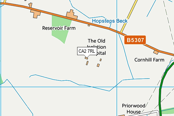 CA2 7RL map - OS VectorMap District (Ordnance Survey)