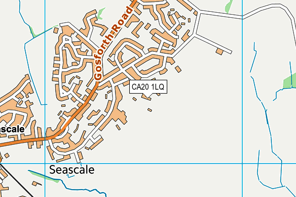 CA20 1LQ map - OS VectorMap District (Ordnance Survey)