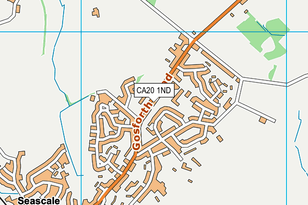 CA20 1ND map - OS VectorMap District (Ordnance Survey)