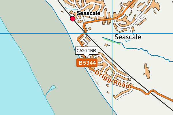 CA20 1NR map - OS VectorMap District (Ordnance Survey)