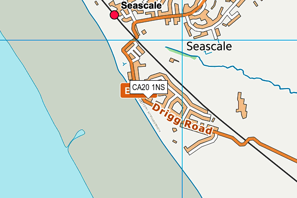 Map of LA WESTCLIFF LTD at district scale
