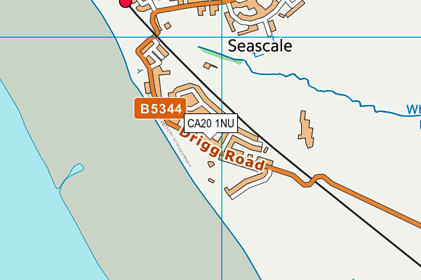 CA20 1NU map - OS VectorMap District (Ordnance Survey)