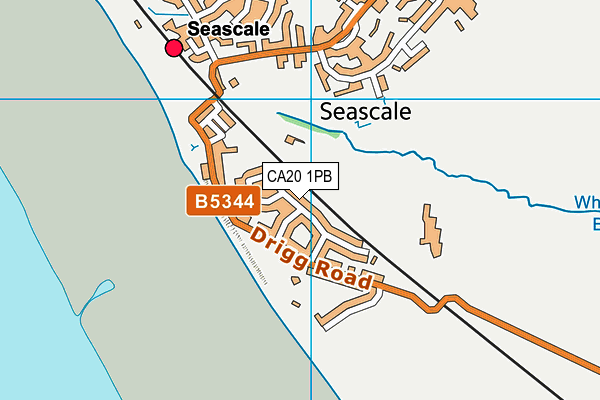 CA20 1PB map - OS VectorMap District (Ordnance Survey)