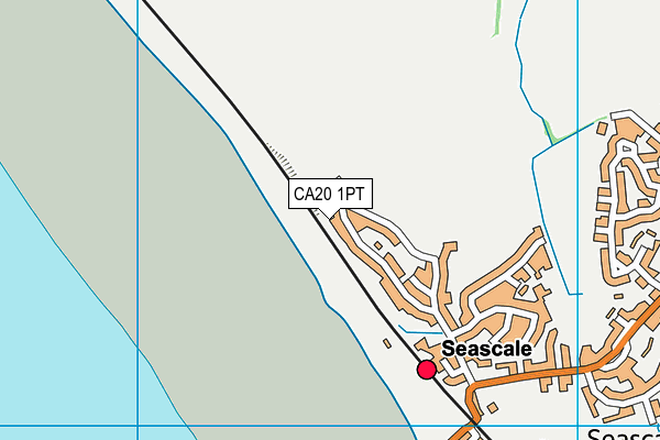 CA20 1PT map - OS VectorMap District (Ordnance Survey)