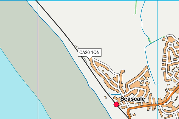 CA20 1QN map - OS VectorMap District (Ordnance Survey)