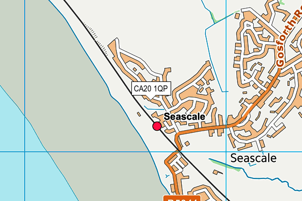 CA20 1QP map - OS VectorMap District (Ordnance Survey)