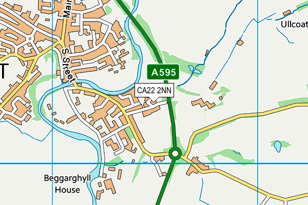 CA22 2NN map - OS VectorMap District (Ordnance Survey)