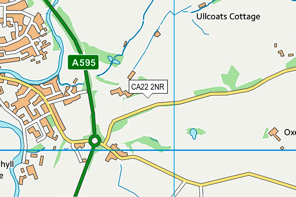 CA22 2NR map - OS VectorMap District (Ordnance Survey)