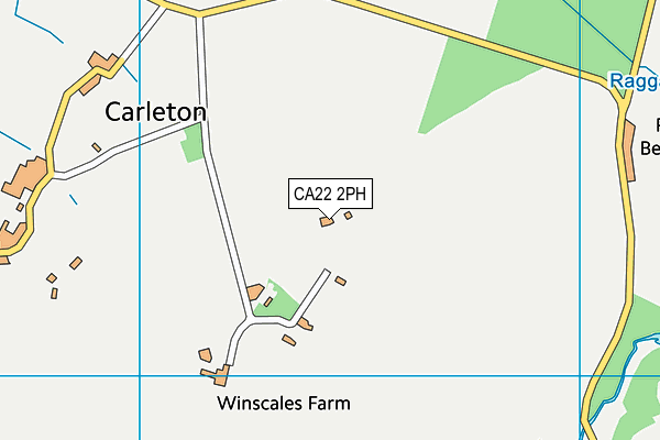 CA22 2PH map - OS VectorMap District (Ordnance Survey)