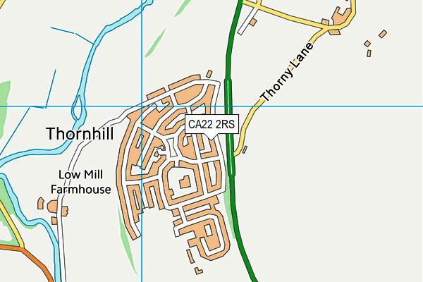 CA22 2RS map - OS VectorMap District (Ordnance Survey)