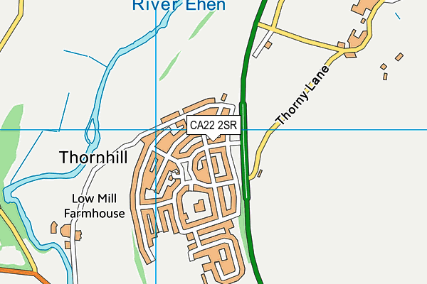 CA22 2SR map - OS VectorMap District (Ordnance Survey)