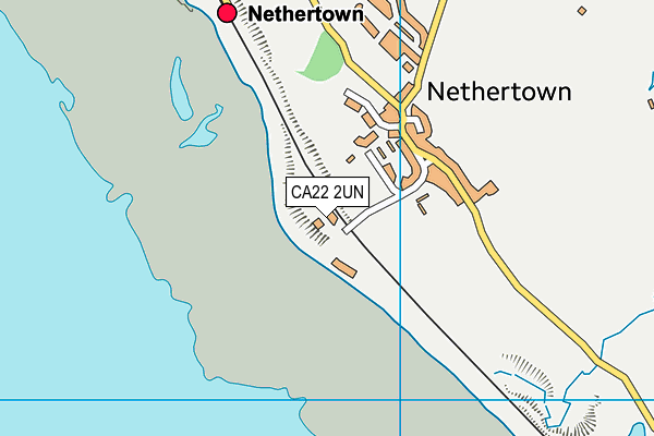 CA22 2UN map - OS VectorMap District (Ordnance Survey)