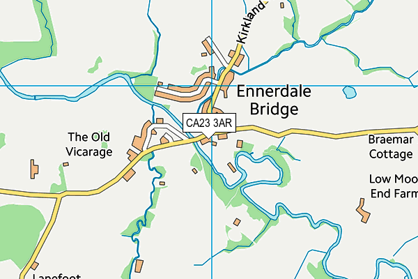 Ennerdale and Kinniside CofE Primary School map (CA23 3AR) - OS VectorMap District (Ordnance Survey)