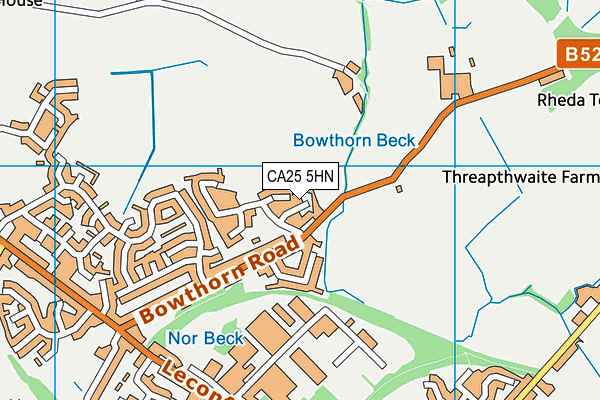 CA25 5HN map - OS VectorMap District (Ordnance Survey)